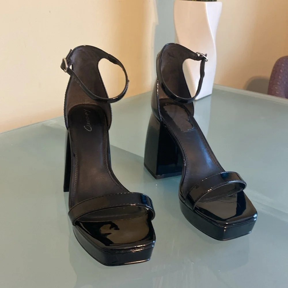 Sam Edelman Heel Sandals Sam Edelman Platform Dress Sandals Size 8 MSRP $150